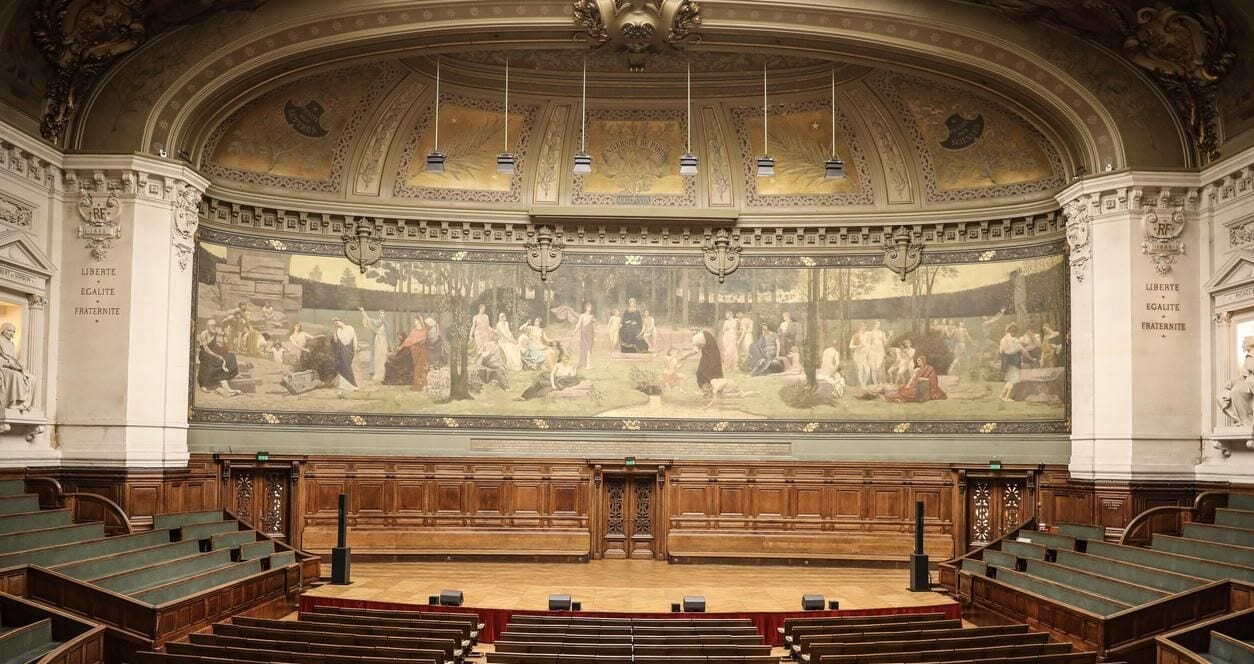 The Grand Amphithéâtre of the Sorbonne University