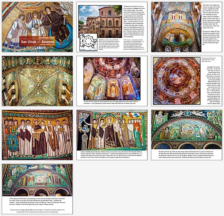 Pages from the San Vitale photo-book — click to download PDF