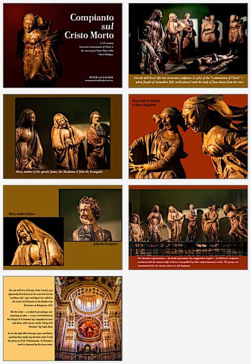 Pages from The Lamentation photo-book — click to download PDF